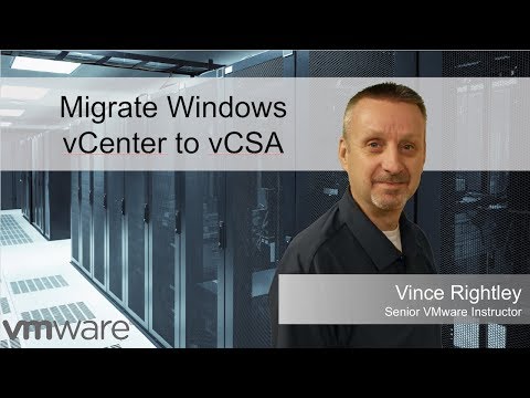 Migrate Windows vCenter to vCSA