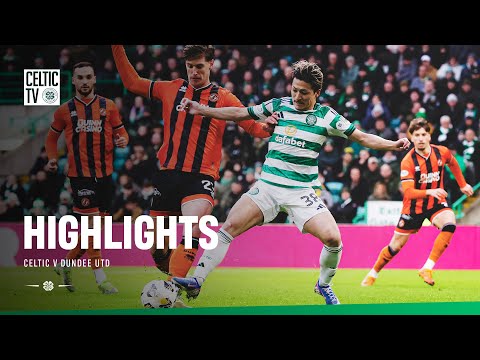 Scottish Premiership Highlights | Celtic 4-0 Dundee Utd (12/01/26)