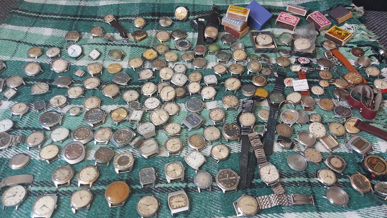 Ogromny zestaw Radzieckich zegarków poljot, zaria, czajka, zimm, wostock