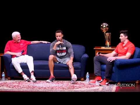 ステフ・カリーとボブ・マッキロップコーチとの質疑応答 (Q&A with Steph Curry and Coach Bob McKillop)