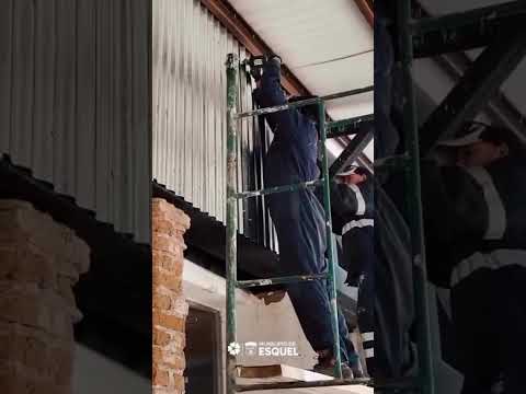 Más obras para mejorar los espacios educativos de Esquel