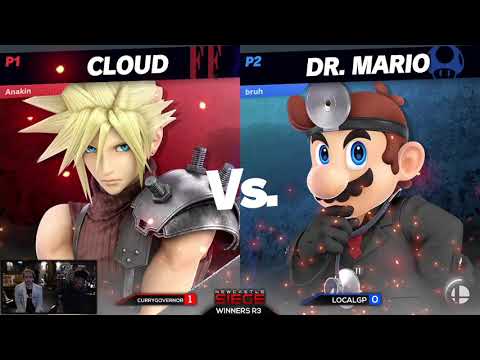 Newcastle Siege #54 - Winners Quarters - CurryGovernor (Cloud) vs LocalGP (Dr Mario)