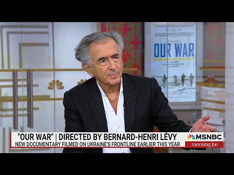 Bernard-Henri Lévy - MSNBC Morning Joe : "Our War" & war in Ukraine (June 12, 2025)