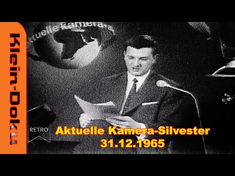 Aktuelle Kamera Nachrichten DDR Silvester 31.12 .1965