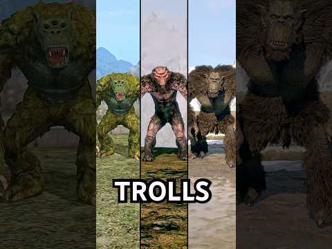 Elder Scrolls - Troll Changes #elderscrolls #gaming #skyrim #oblivionremastered  #theelderscrolls