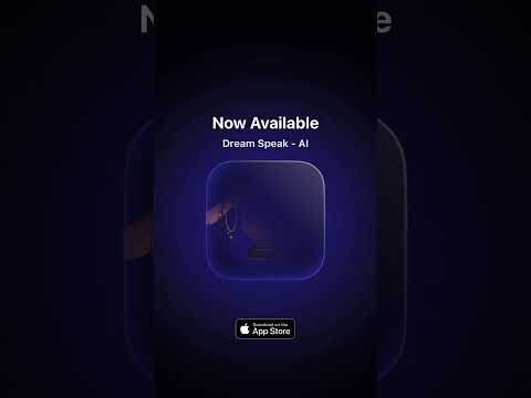 Dream Speak   AI New iOS App #automobile #smartphone #travel #logo #robot #imnotcool #edit #design