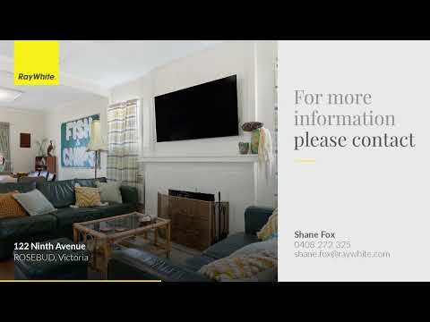 122 Ninth Avenue, Rosebud, VIC 3939, 3房, 1浴, House