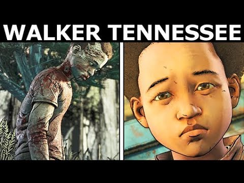 AJ Encounters Walker Tennessee - The Walking Dead Final Season 4 Episode 4: Take Us Back