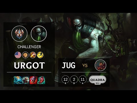 Urgot Jungle vs Graves - NA Challenger Patch 11.7