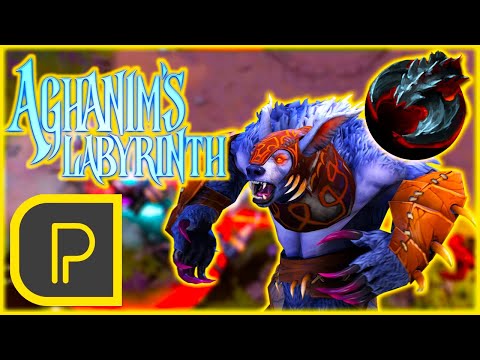 10 Reflex Potions Run Ursa Apex Mage - Purge plays Aghanims Labyrinth