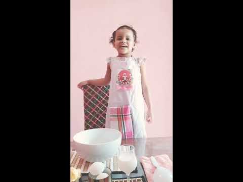 Yummy Ribbon Cake by Juwairiya Farsan kooking kiddos