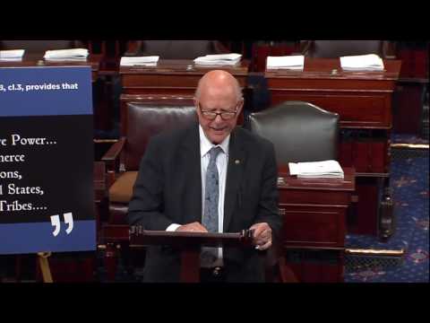 Senator Roberts Reads Paul Harvey's "So God Made a Farmer"