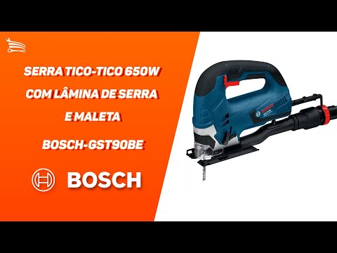 Serra Tico-Tico GST-90-BE 650W  com Lâmina de Serra e Maleta - Video