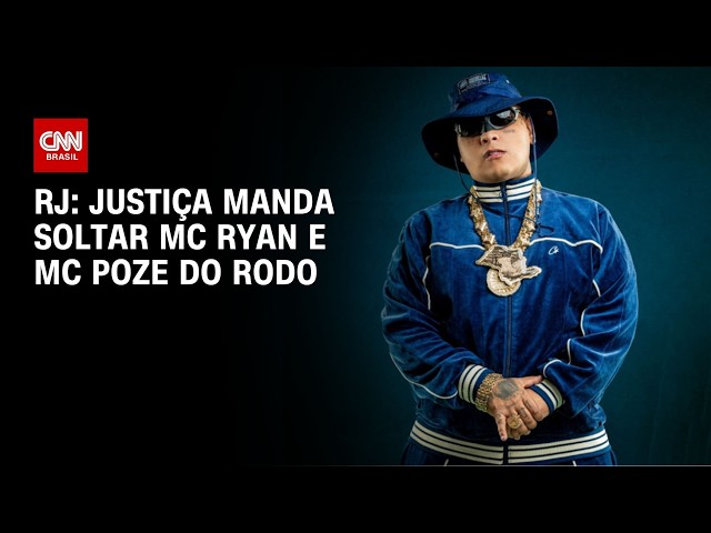 Justiça revoga prisão preventiva e manda soltar MC Ryan SP | CNN NOVO DIA