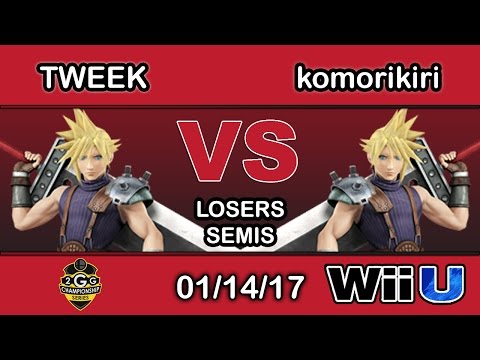 2GGC: Genesis Saga - Tweek (Cloud) Vs. 2GG | komorikiri (Cloud) Losers Semis - Smash Wii U