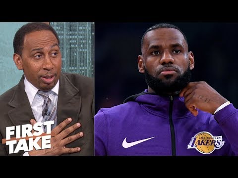 LeBron doesn   t want to blame if Luke Walton gets fired 2018 Stephen A First Take USA