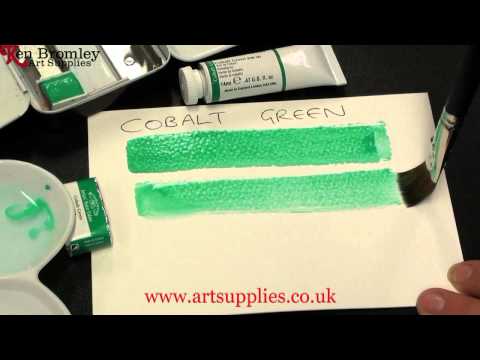 Winsor & Newton Artists' Water Colour paint Cobalt Green 184 Series 4