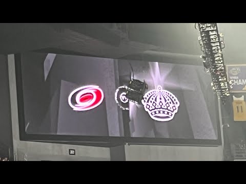 Hurricanes @ Kings (10/18/25): Intro and Starting Lineups