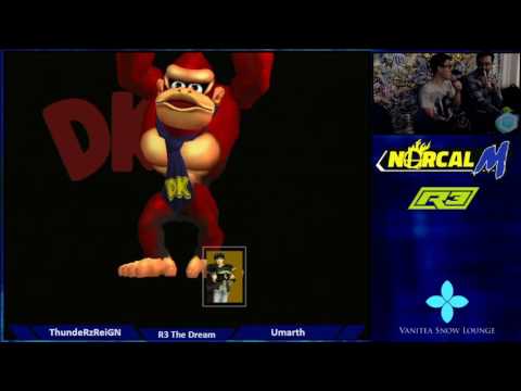 R3 The Dream 7 - Melee - Umarth (Marth) vs R3 ThundeRzReiGN (Donkey Kong)