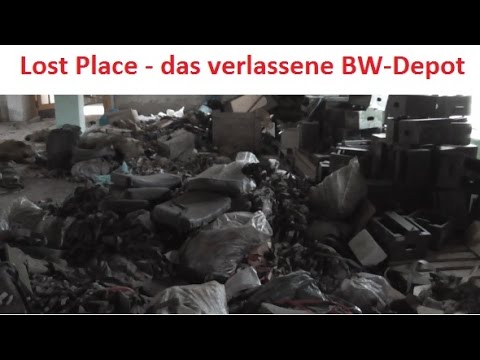 Urbex Lost Places - das verlassene Bundeswehr / NVA Depot