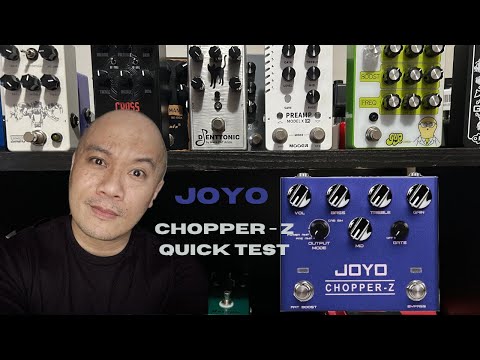 Elevate Your Sound: Joyo Chopper Z Pedal Overview and Sound Test