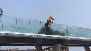 Jazmyn Simone-Echelon in Punta Mita Mexico