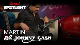Video thumbnail for Martin DX Johnny Cash | feat. Corey Congilio by Sam Ash Music