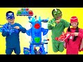 Wendy Lyndon & Eric Play Kids Superhero Dress Up Adventure with Kids Toys | PJ Masks IRL