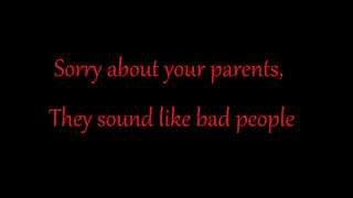 Icon For Hire - Sorry About Your Parents (Lyric Video)