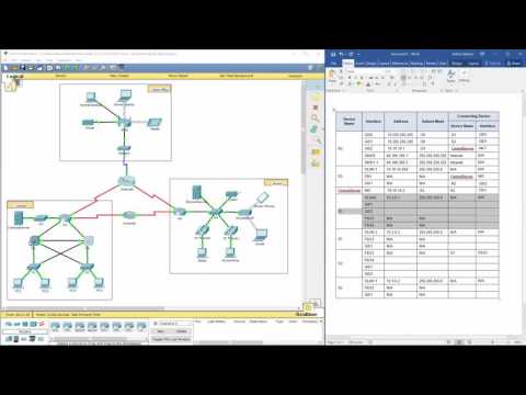 Cisco RnS - Lab 4.1.2.9 Packet Tracer - Documenting the Network