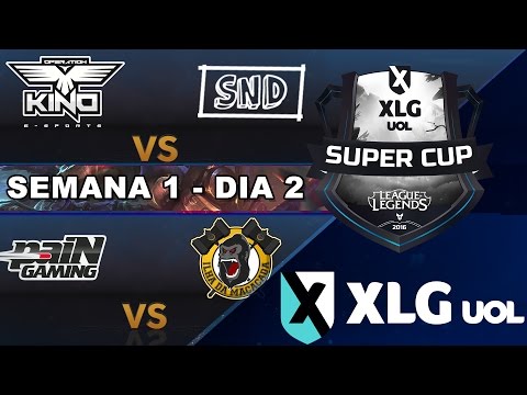 XLG SuperCup - S1D2 - Operation Kino vs SND e paiN Gaming vs Ilha da Macacada