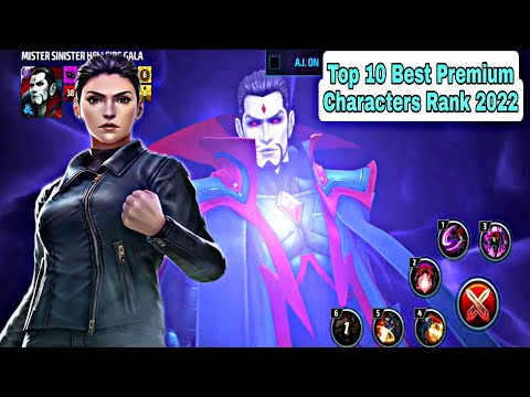 Top 10 Best Premium Characters Rank 2022 - Marvel Future Fight