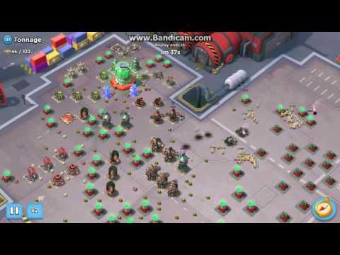 Boom Beach Tonnage - 1 attack with warriors