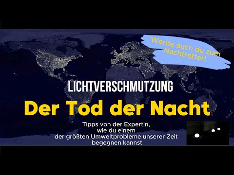 Join us! Light pollution: The death of the night!