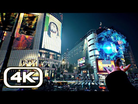 GHOSTWIRE TOKYO PS5 Gameplay RAY TRACING 4K HDR