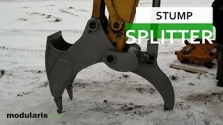 Stump Splitter - Stump Ripper - Rodeschere grapple for sale - Image 5 | Machineryline ZW New Stump Splitter - Stump Ripper - Rodeschere grapple | Image 5 - Machineryline