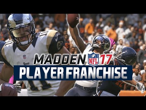 Madden NFL 17 - WR Player Franchise Ep. 30 - Week 8 at Bears [Season 2]