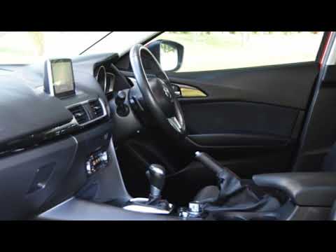 2016 Mazda 3 BM5438 SP25 SKYACTIV-Drive Red 6 Speed Sports Automatic Hatchback