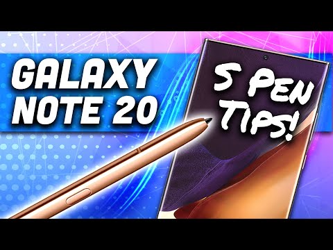 Samsung Galaxy Note 20 Ultra S Pen Features (Tips & Tricks!)