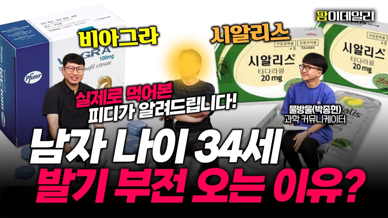 "형...옛날 같지 않지?" 갑자기 발기부전 온다면? 꼭 드셔야 됩니다! (비아그라 & 시알리스)