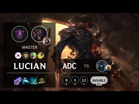Lucian ADC vs Kalista - KR Master Patch 10.13