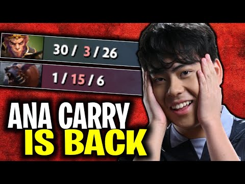 ANA CARRY IS BACK 32 KILLS MONKEY KING BULLYING URSA BY ANA | DOTA 2