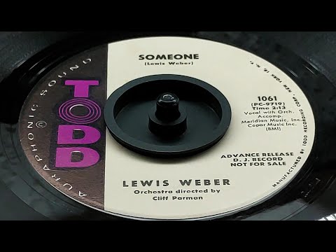 Lewis Weber - Someone (1961) HD