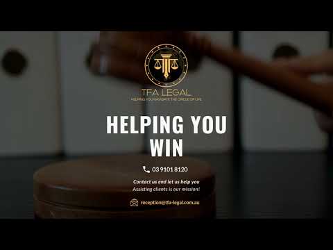 TFA LEGAL video.