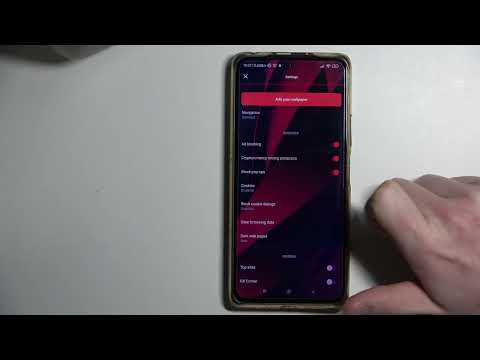 Opera GX Android - How To Enable & Disable Cookies