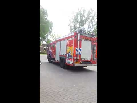 brandweer krommenie uitruk naar woningbrand wormerveer vondelstraat