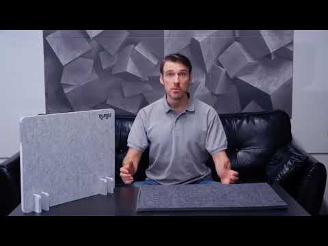 Acoustic Desk Divider,Lightweight Desk Mounted Privacy Panel,Sound Absorbing Cubicle Desk Dividers