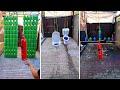 Toilet Vs Bottle Swing Smash ASMR Breaking Glass Bottles Satisfying Video Asmr Satisfying