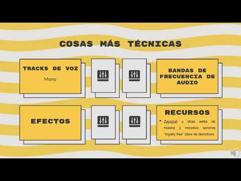Tutoriales - Audio texto