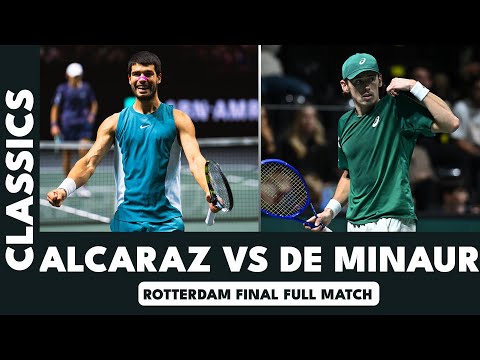 FULL MATCH: Alex De Minaur vs Carlos Alcaraz Rotterdam 2025 Final 🏆